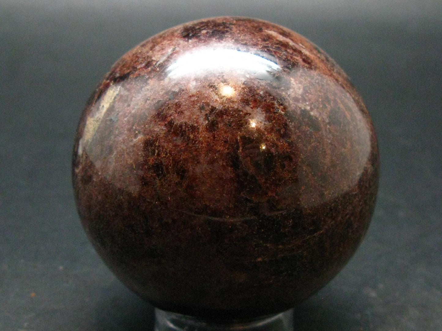 Red Garnet Almandine Sphere Ball From India - 518.0 Grams - 2.5"