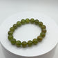 Natural Peridot Bead Bracelet | August Birthstone Jewelry