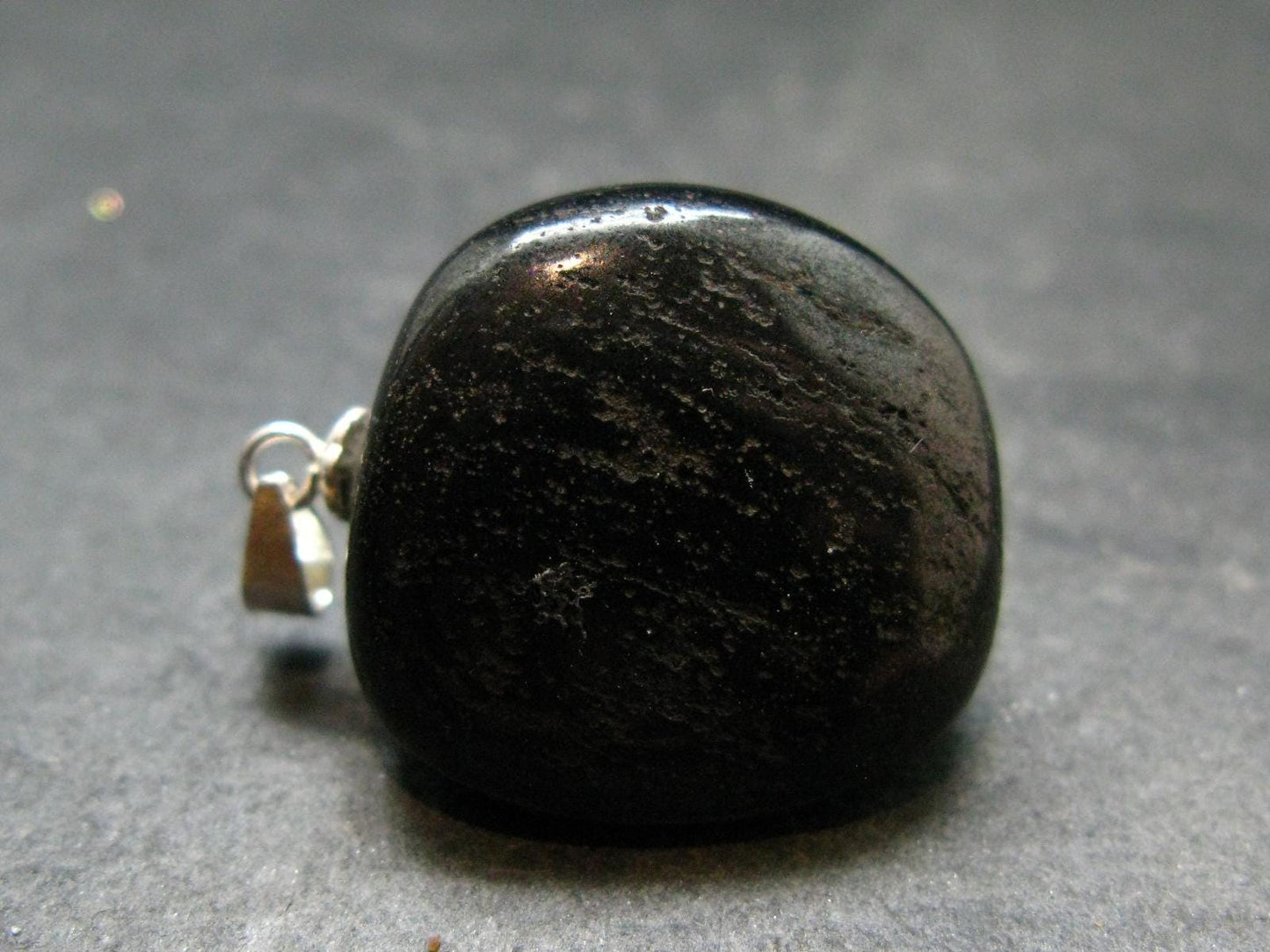 Rare ISUA Stone Silver Pendant From Greenland - 1.1" - 10.59 Grams