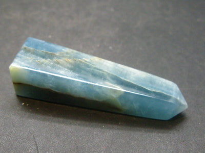 Nice Lemurian Aquatine Blue Calcite Obelisk Pyramid From Argentina - 1.9" - 15.28 Grams