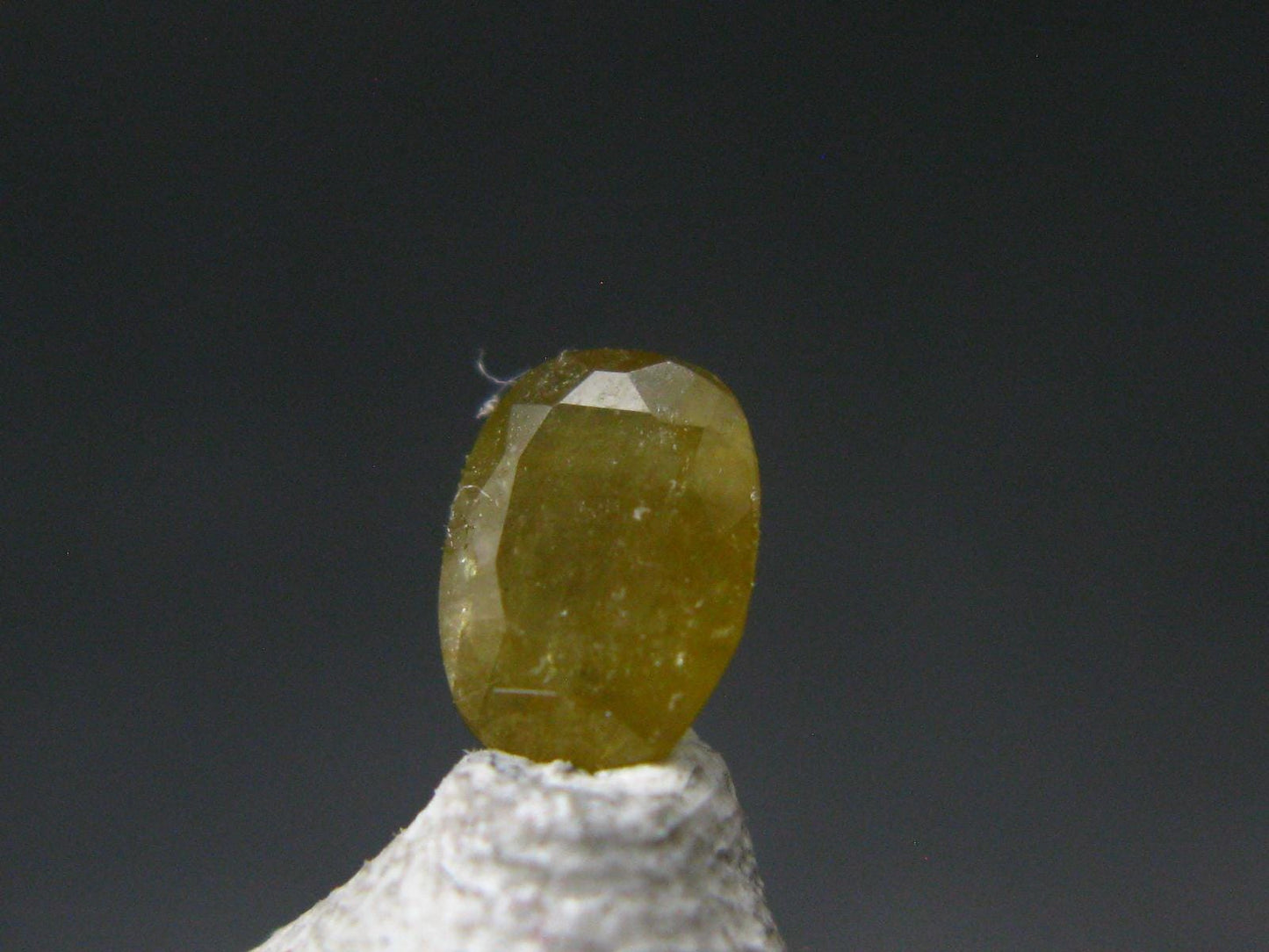 Rare Gem Siderite Cut Stone from Bolivia - 0.42 Carats