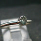 Genuine Alexandrite Gem Silver Ring From Russia - Size 6 - 1.46 Grams