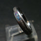 Muonionalusta Meteorite & Opal Steel Ring - 4.54 Grams - Size 6