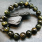 Green Gem Tourmaline Genuine Bracelet ~ 7 Inches ~ 10mm Round Beads