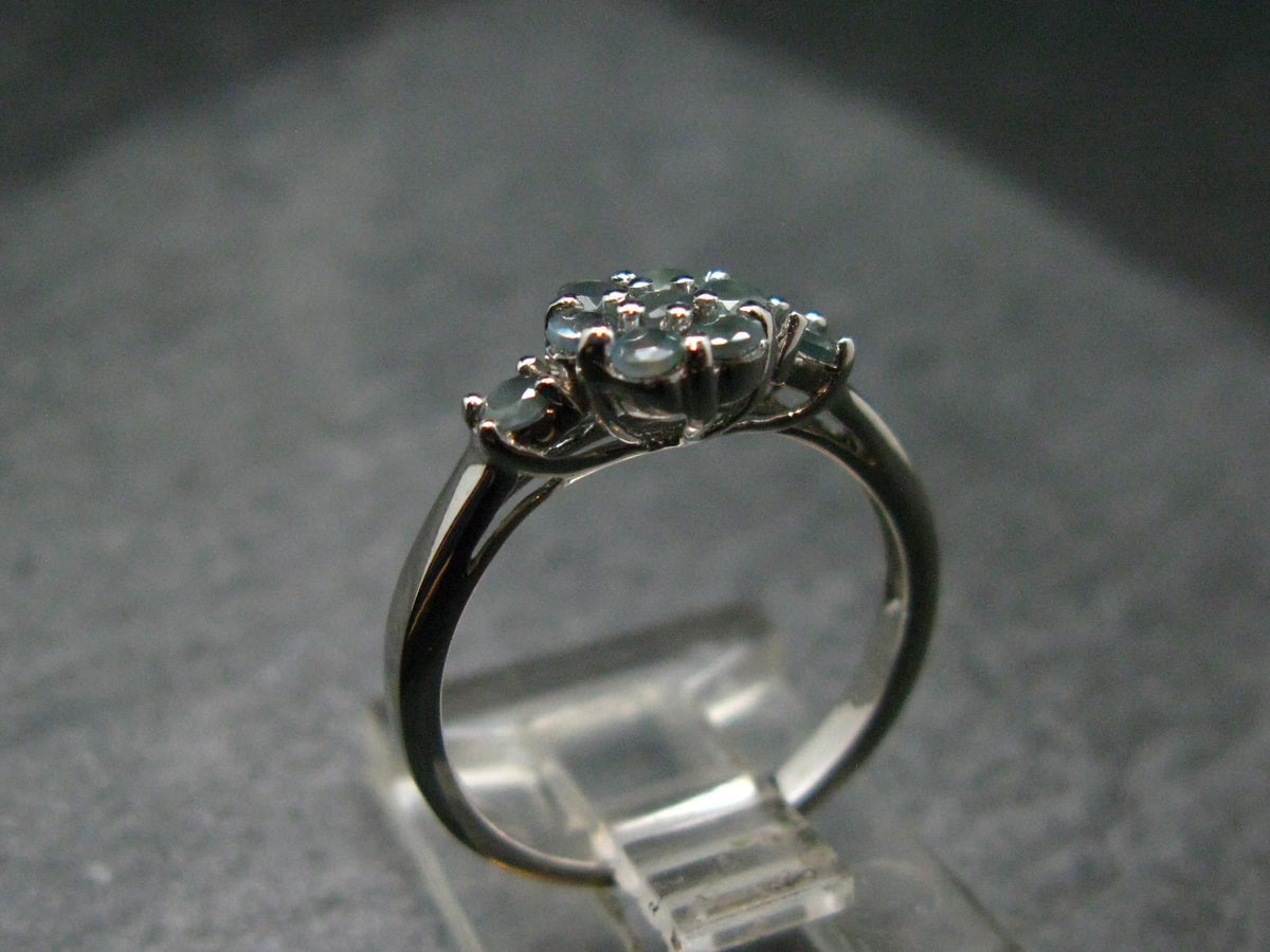 Genuine Alexandrite Gem Silver Ring From Russia - Size 5 - 1.64 Grams