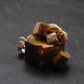 Vanadinite Crystal Silver Pendant From Morocco - 1.0" - 11.75 Grams