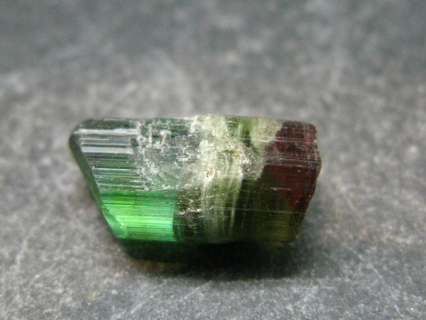 Rare Watermelon Tourmaline Crystal From Brazil - 0.5" - 6.60 Carats