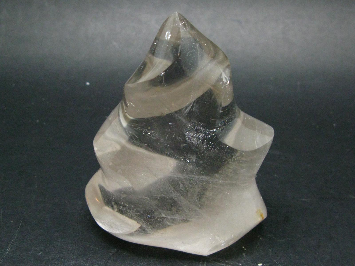 Fine Quartz Flame Polished Stone From Madagascar - 2.6" - 270.45 Grams
