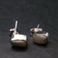 Phenakite Phenacite Stud Earrings From Brazil - 0.5" - 1.24 Grams