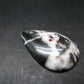 Cinnabar in Dolomite Cabochon from China - 5.79 Grams - 37 x 24 mm