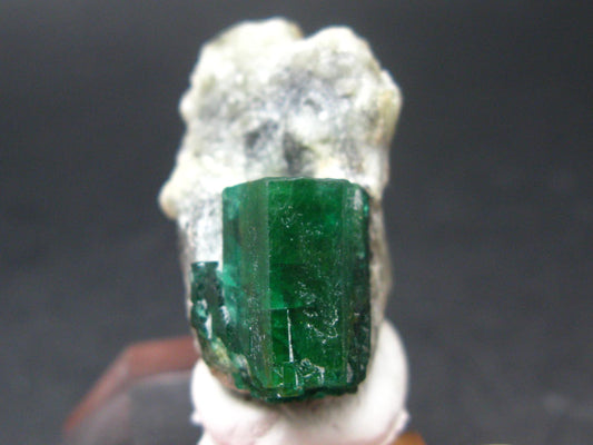 Emerald Beryl Crystal On Matrix From Swat Pakistan - 1.4"- 19.15 Grams
