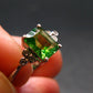 Helenite Gaia Stone Gem Sterling Silver Ring From Washington - Size 8 - 1.69 Carats