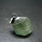 Extremely Rare Raw Gem Green Kornerupine Silver Pendant Crystal From Tanzania - 1.74 Grams - 0.7"