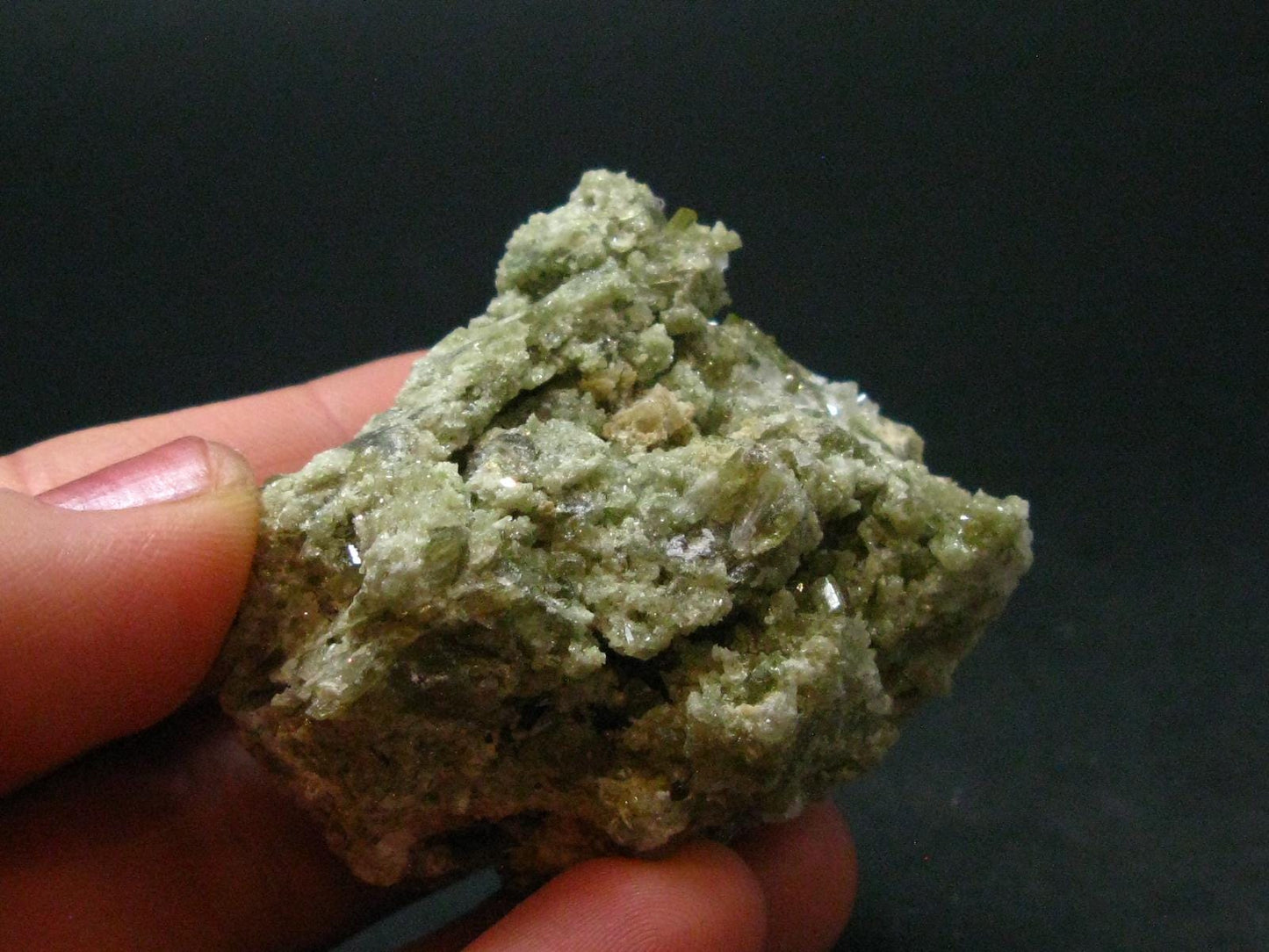 Vesuvianite Idocrase Cluster From Canada - 1.7" - 52.94 Grams