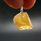 Scheelite Crystal Silver Pendant From China - 0.9" 7.43 Grams