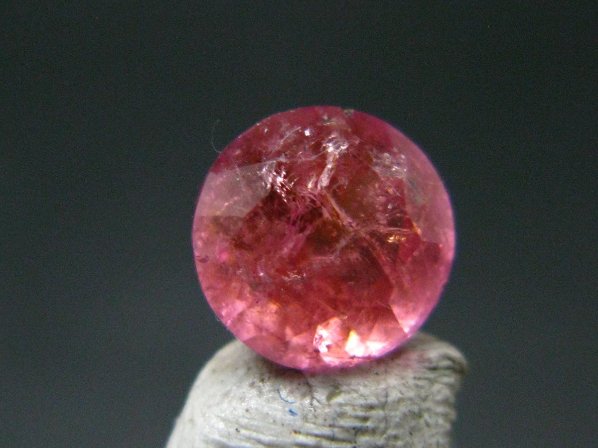 Rare Large Pezzottaite Pink Beryl Cut Facetted Gem from Madagascar - 1.24 Carats