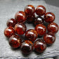 Garnet Hessonite Genuine Bracelet ~ 7 Inches ~ 12mm Round Beads
