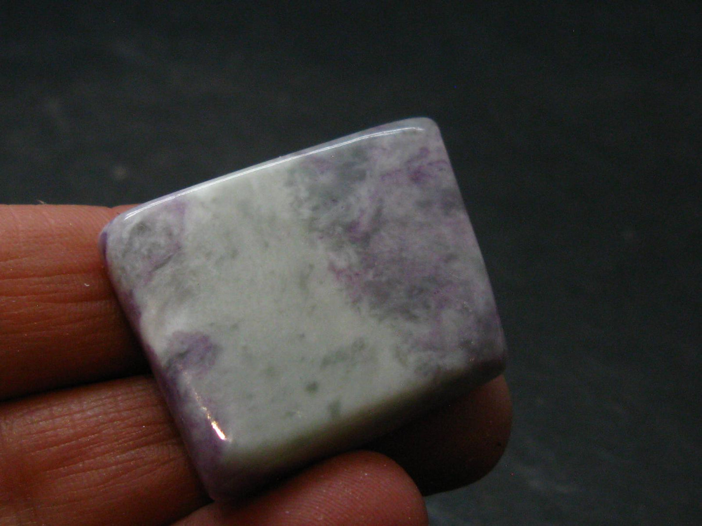 Very Rare Kammererite Chrome Clinochlore Tumbled Stone from Turkey - 1.2" - 13.5 Grams
