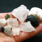 Synergy 12 Set Phenakite Moldavite Natrolite Petalite Danburite Tektite Scolecite Herderite Tanzanite Brookite 68.63 Gr