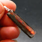 Ammolite Amolite Silver Pendant From Alberta Canada - 1.6" - 1.73 Grams