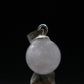 Nice Lilac Amblygonite Silver Pendant from Brazil - 0.7" - 1.52 Grams