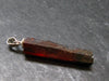Zincite Zinkite Crystal 925 Silver Pendant From Poland - 1.3" - 3.79 Grams