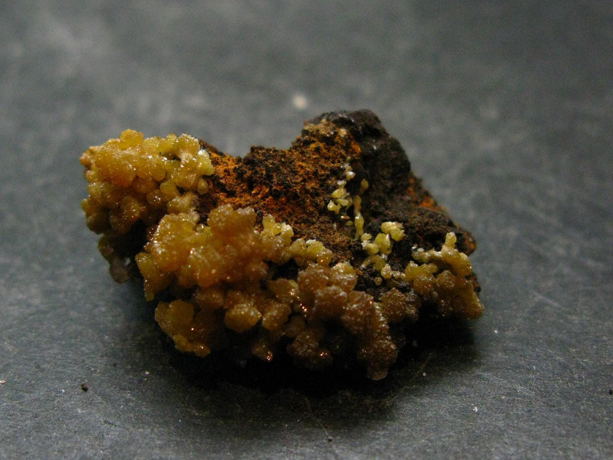 Nice Large Yellow Mimetite Cluster from Mexico - 1.2"