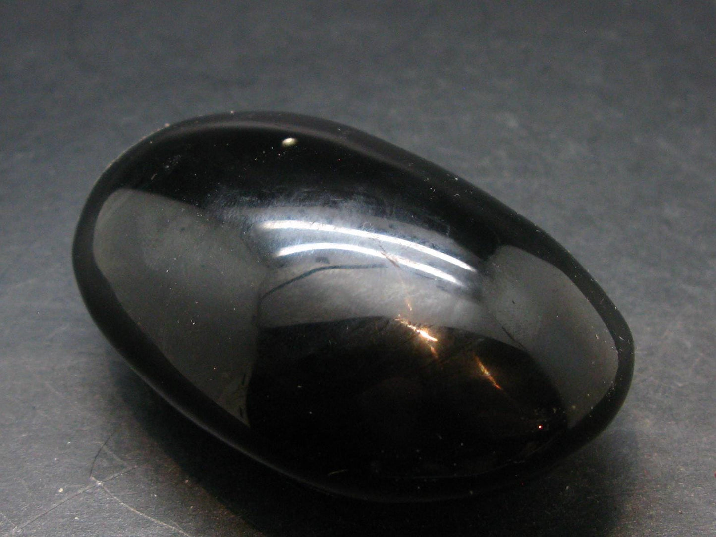 Black Obsidian Polished Stone From Mexico - 3.0"