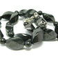 Shungite Necklace with Nicely Tumbled Beads From Russia - 18"