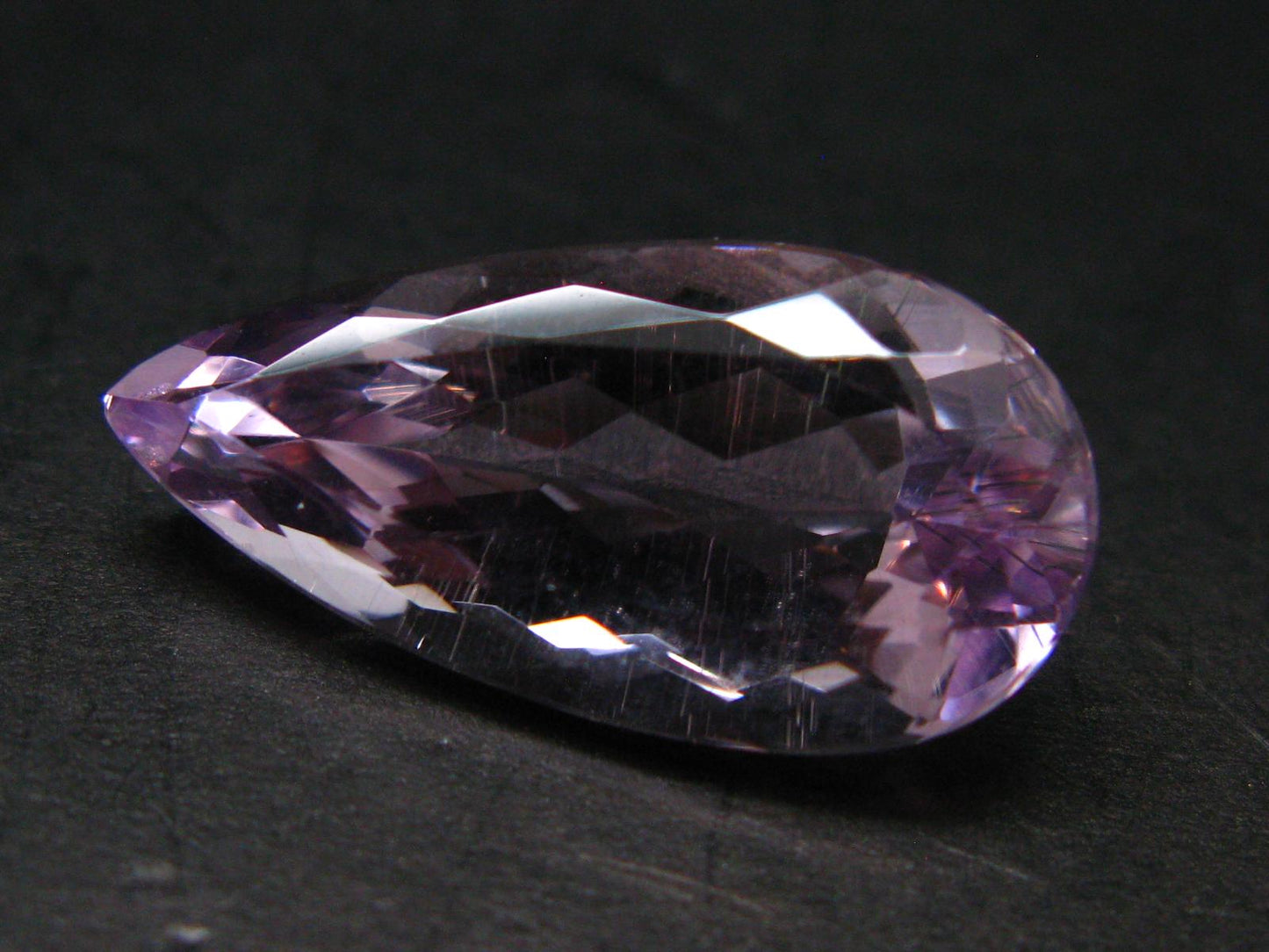 Gem Pink Kunzite Spodumene Facetted Cut Stone From Brazil - 13.22 Carats