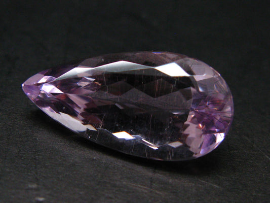 Gem Pink Kunzite Spodumene Facetted Cut Stone From Brazil - 13.22 Carats