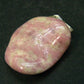 Rosaline Zoisite!! Rare Polished Thulite Silver Pendant From Norway - 1.2"