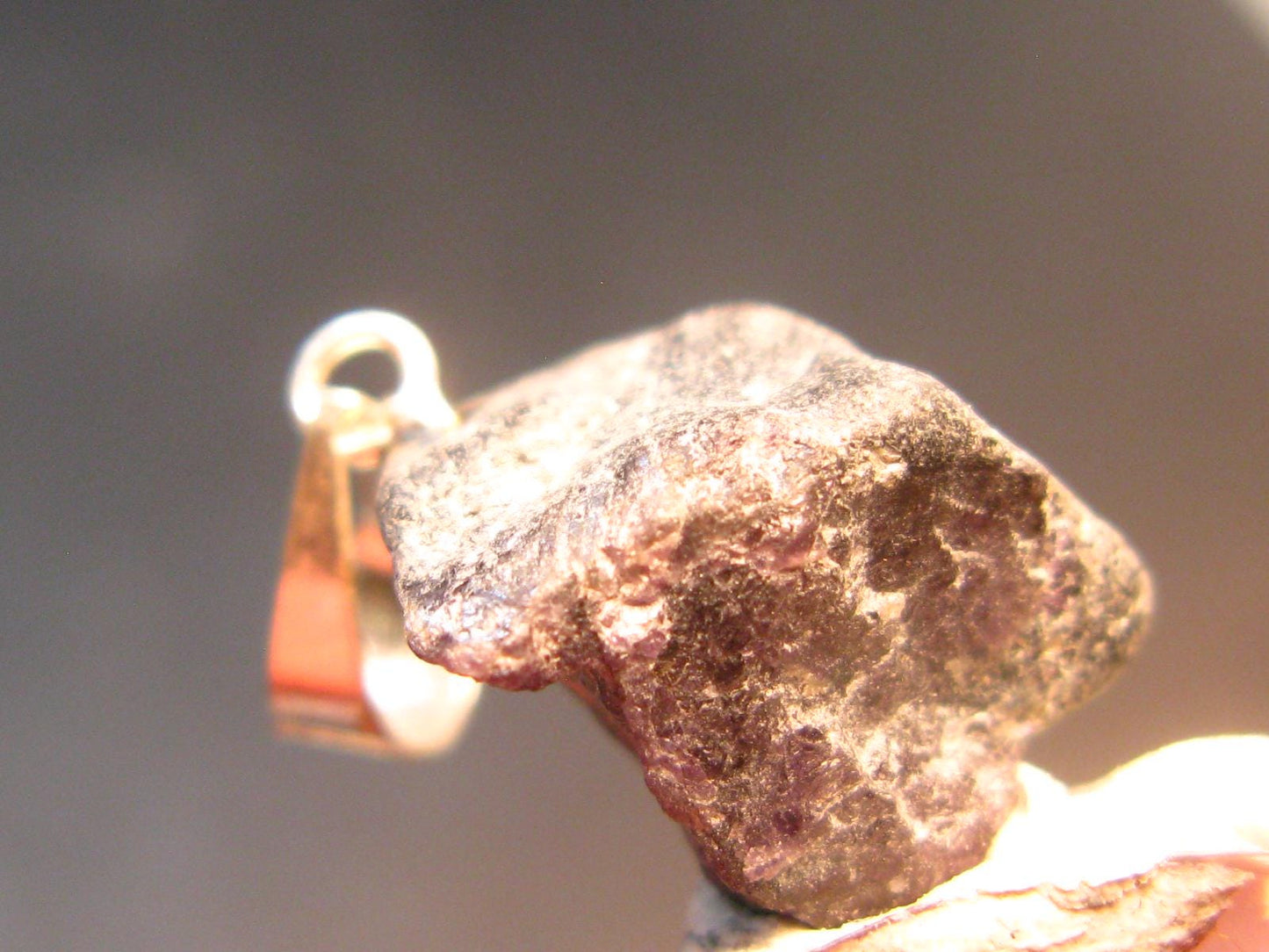 Alexandrite Chrysoberyl Crystal Silver Pendant From Brazil - 1.0" - 1.80 Grams