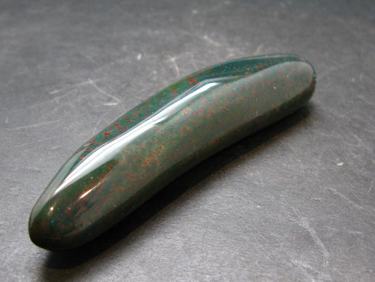 Bloodstone Wand From India - 3.6" - 55.94 Grams