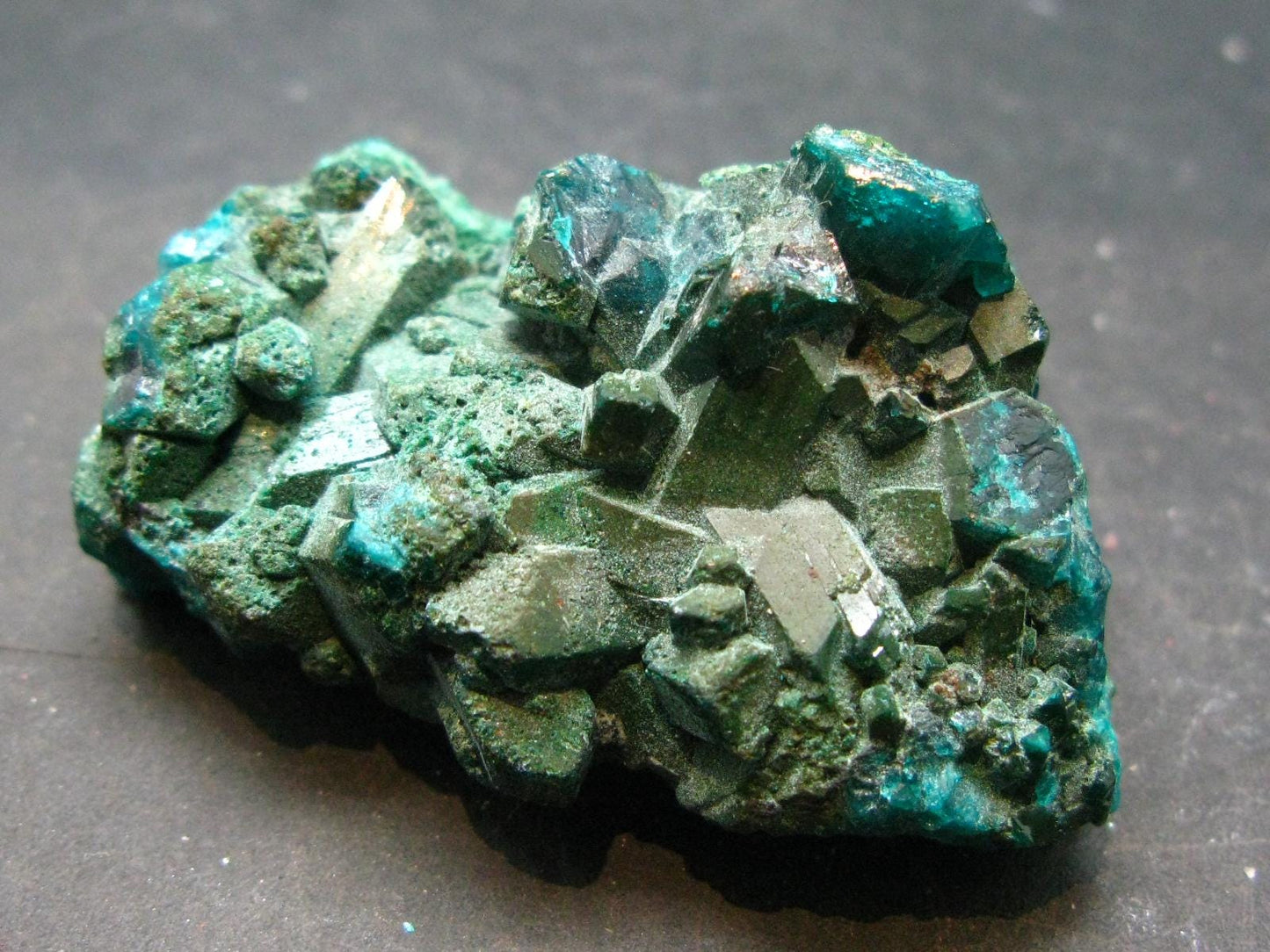 Very Nice Dioptase Cluster from Congo - 2.1" - 60.44 Grams