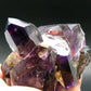 Stunning Brandenberg Brandberg Amethyst Quartz Cluster From Namibia - 4.7"
