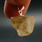 Phenakite Phenacite Crystal Silver Pendant From Nigeria - 0.8" - 2.66 Grams