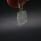 Aquamarine Crystal Silver Pendant From Namibia - 0.8" - 1.08 Grams
