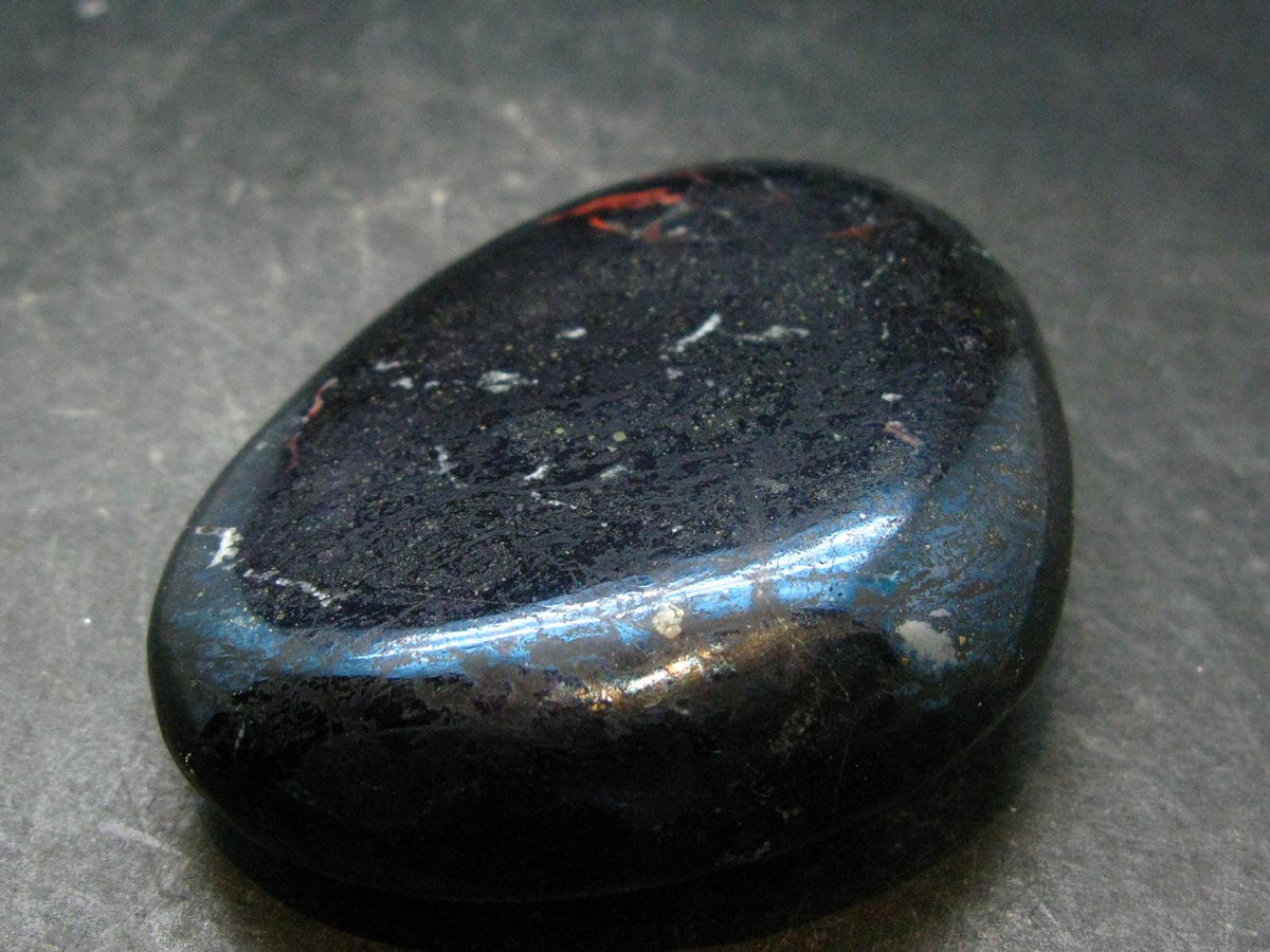 Covelite Covellite Tumbled Stone From Peru - 2.6" - 133.34 Grams