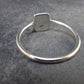 Rare Black Opal Sterling Silver Ring from Australia - Size 10.5 - 2.15 Grams