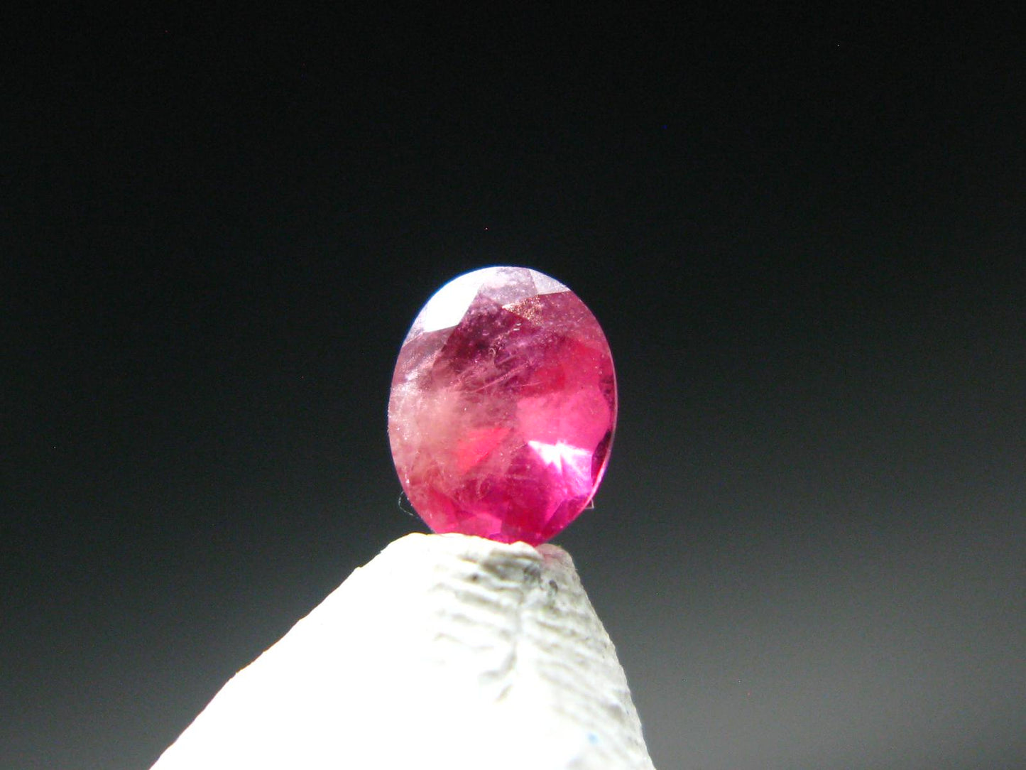 Beautiful Rare Gem Bixbite Red Beryl Emerald Cut Stone From Utah USA - 0.30 Carats - 4.8x3.9mm