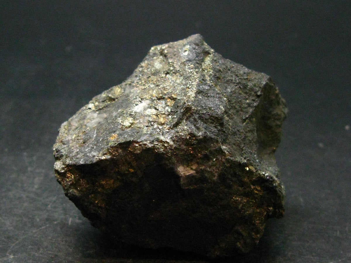 Healers Gold Pyrite With Magnetite Raw Stone From USA - 2.1" - 201.27 Grams