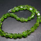Gem Olivine Peridot Beads Necklace From Pakistan - 17"