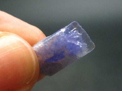 Fine Gem Tanzanite Zoisite Crystal From Tanzania - 6.05 Carats - 0.6"