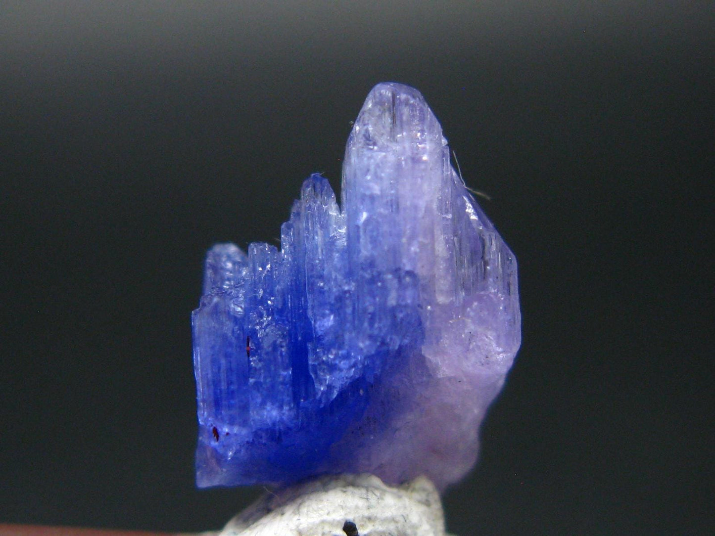 Tanzanite Gem Untreated Pink Crystal From Tanzania - 7.35 Carats - 0.6"