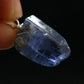 Tanzanite Pendant In Sterling Silver From Tanzania - 0.9" - 1.92 Grams
