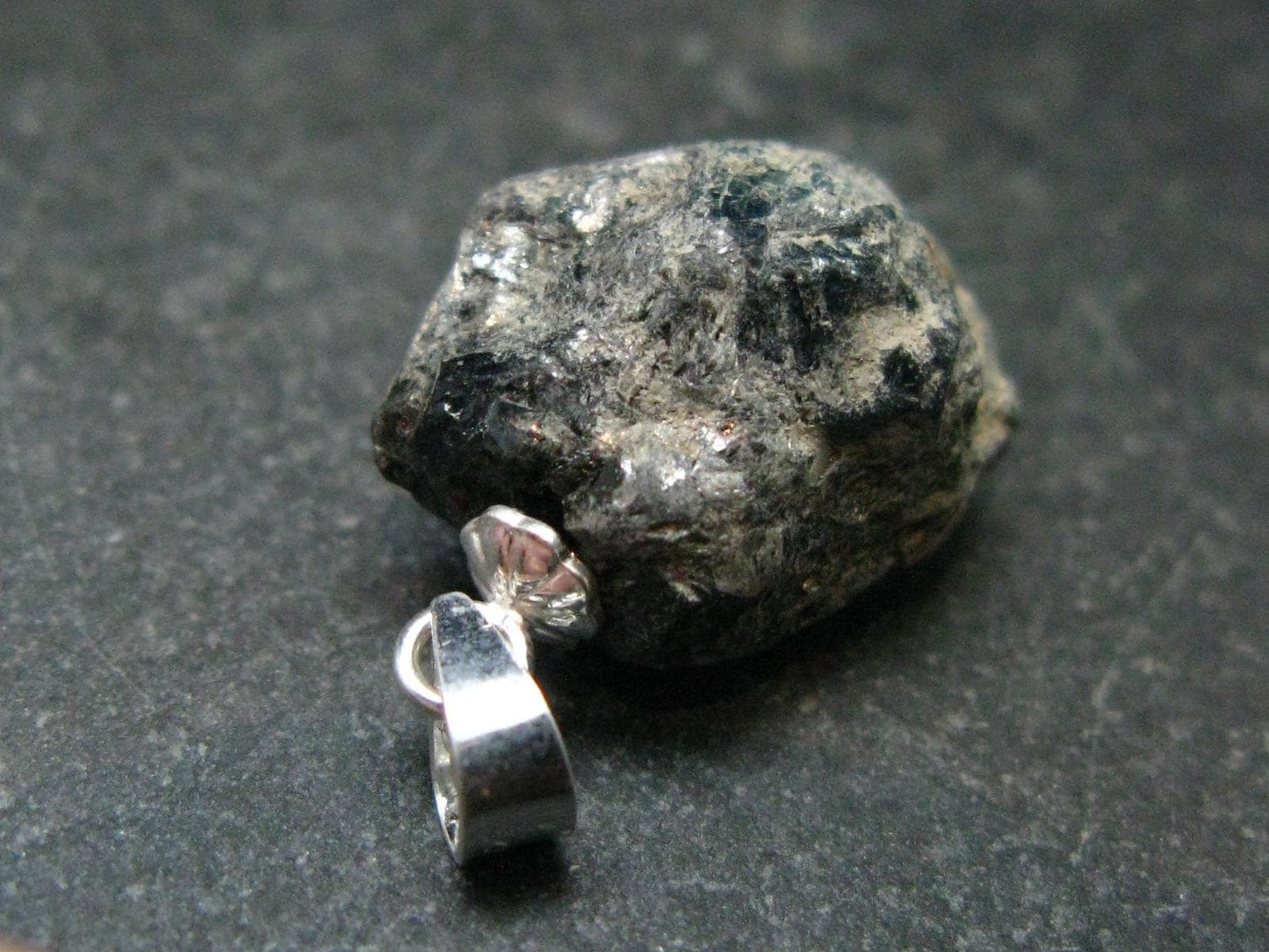 Natural Alexandrite Chrysoberyl Crystal Silver Pendant From Zimbabwe - 2.83 Grams