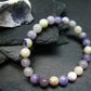 Tiffany Stone Violet Opal Genuine Bracelet ~ 7 Inches ~ 8mm Round Beads
