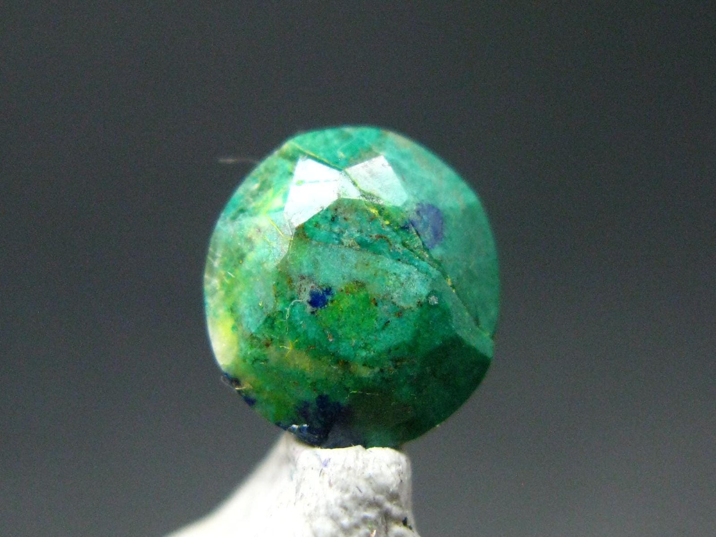 Rare Gem Duftite Cut Stone from Namibia - 1.56 Carats