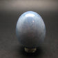 Fine Angelite Angellite Egg From Peru - 1.8"